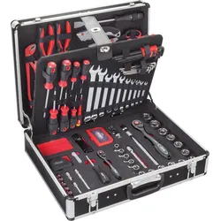 VIGOR Werkzeugkoffer, universal, V2542, Vierkant6,3 mm (1/4 Zoll), Vierkant12,5 mm (1/2 Zoll), Sechs