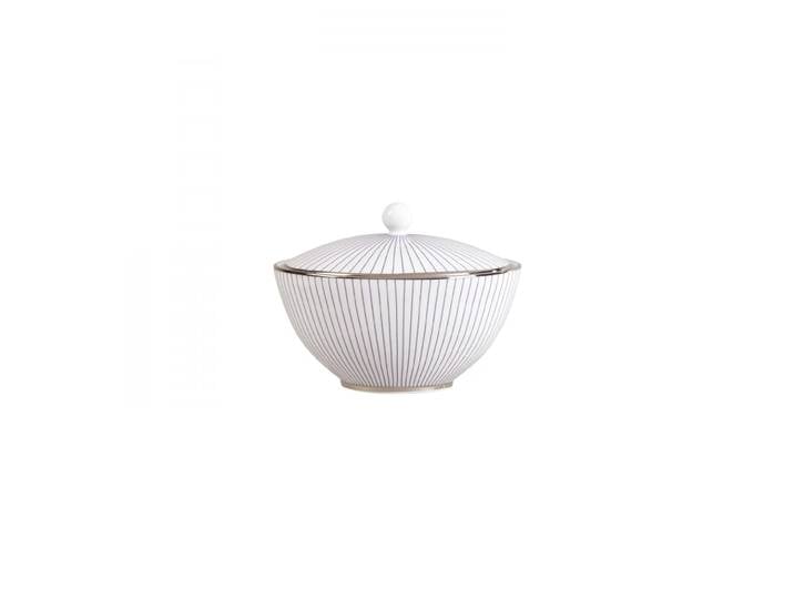 Wedgwood Sucrier avec couvercle Pinstripe blanc