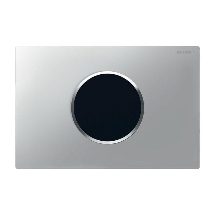 Geberit WC-Steuerung 115907KN6 Netzbetrieb, 2-Mengen-Spülung, mattverchromt