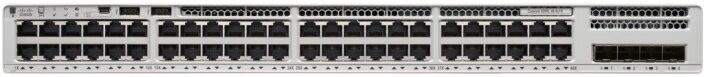 Cisco Systems Catalyst 9200L Gestito L3 Gigabit Ethernet (10/100/1000) Grigio (C9200L-48T-4G-E)