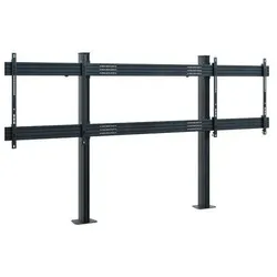 Hagor comPROnents® Standsystem Boden-Wand für 2 Displays 75-86 Zoll