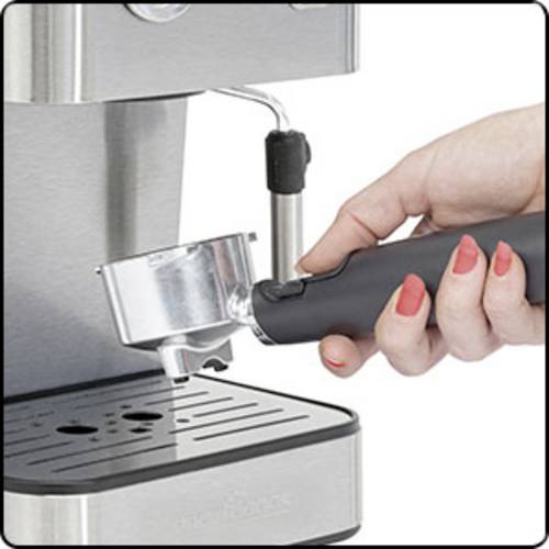 Profi Cook PC-ES 1209 Espressomaschine mit Siebträger Edelstahl 850 W
