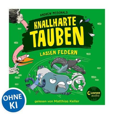 Knallharte Tauben lassen Federn (Band 2) - Andrew McDonald, Audio, 9783949473180