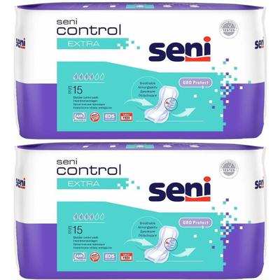 Seni Control Inkontinenzeinlage extra 2x 2x15 St