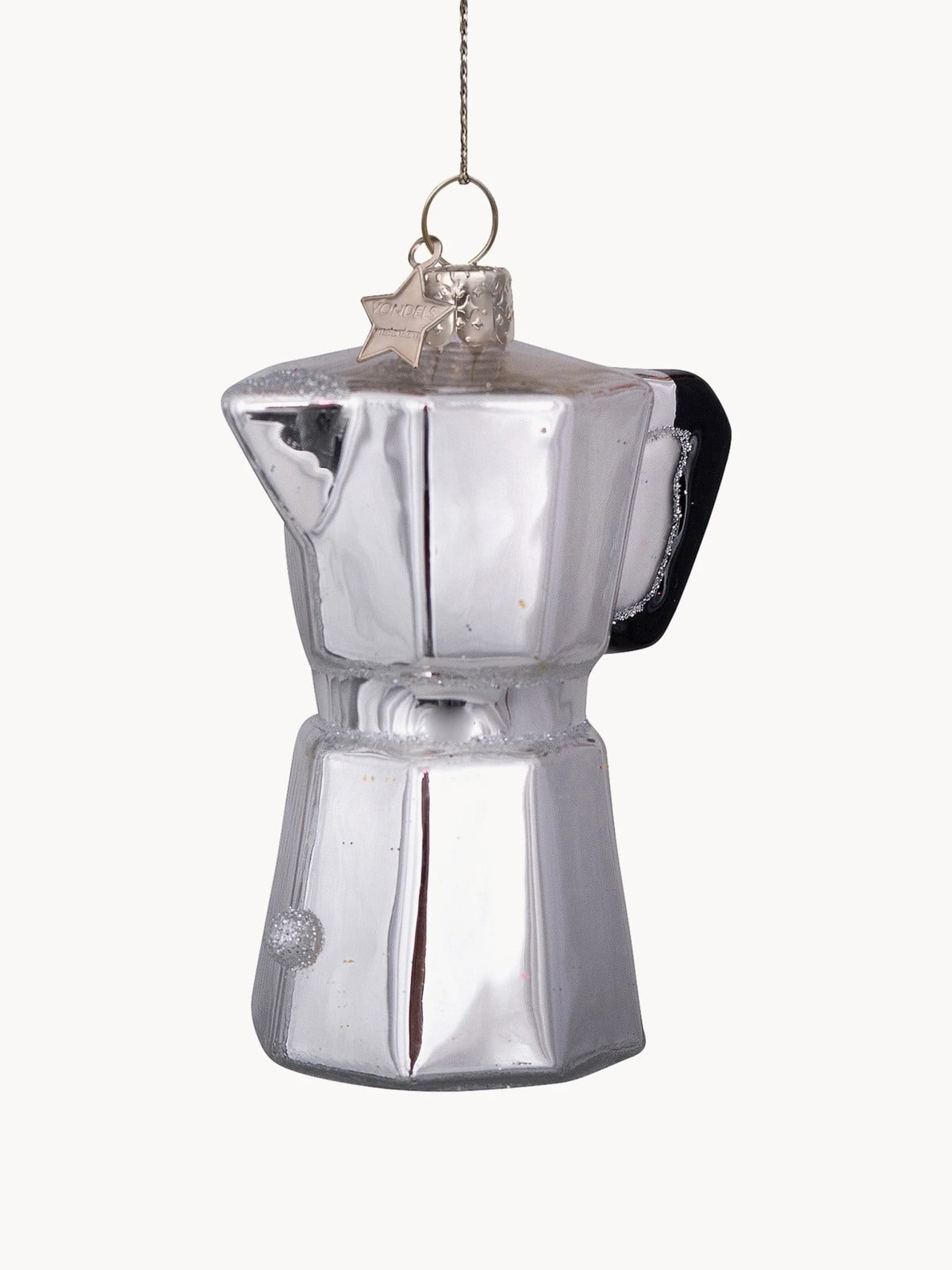 Vondels Mondgeblazen Kerstornament Coffee Maker