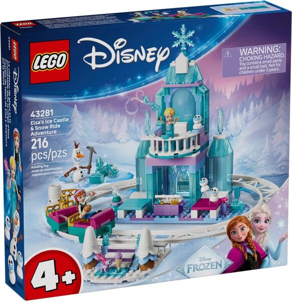 LEGO® Disney 43281 Elsas Schlittenfahrt um den Eispalast