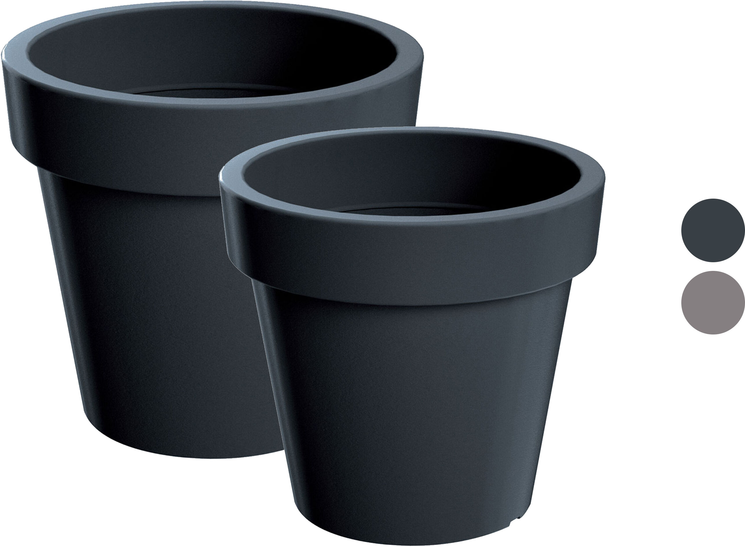 PROSPERPLAST Blumentopf »LOFLY«, aus hochwertigem Kunststoff