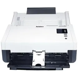 Avision, Scanner, AD345GN A4 Dokumentenscanner 60ppm/A4/USB3.2/LAN/Duplex (Ethernet, USB)