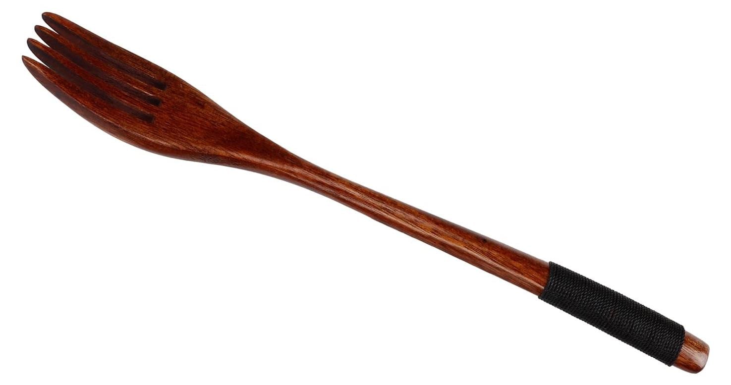 Dripio Houten vork vintage-stijl bruin 22,5 cm