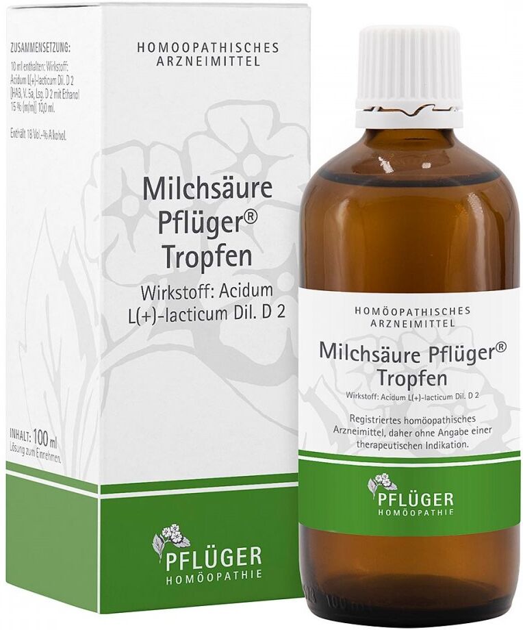 Milchsäure Pflüger® Tropfen 100ml