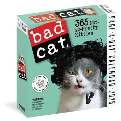 Bad Cat Page-A-Day(r) Calendar 2026