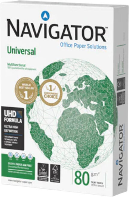 PAPEL IMPRESSORA NAVIGATOR A4 80GR