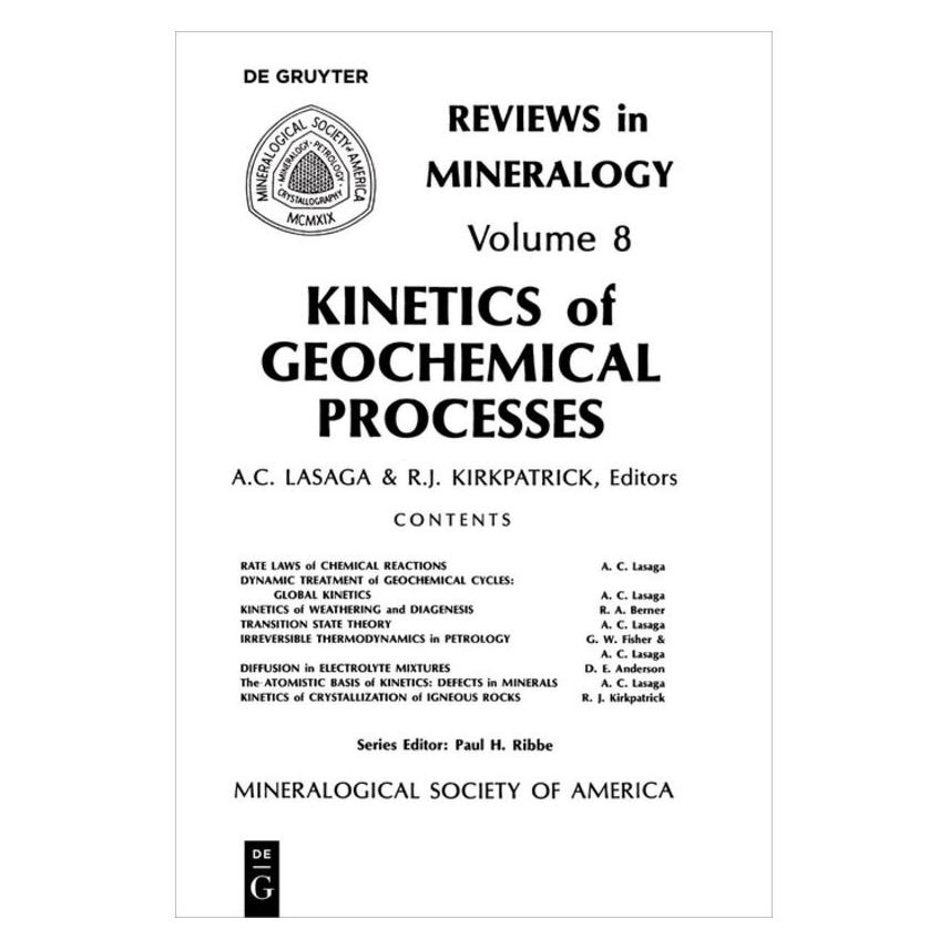 De Gruyter Kinetics of Geochemical Processes (Englisch, Anthonio C. Lasaga, James Kirkpatrick) (55984418)