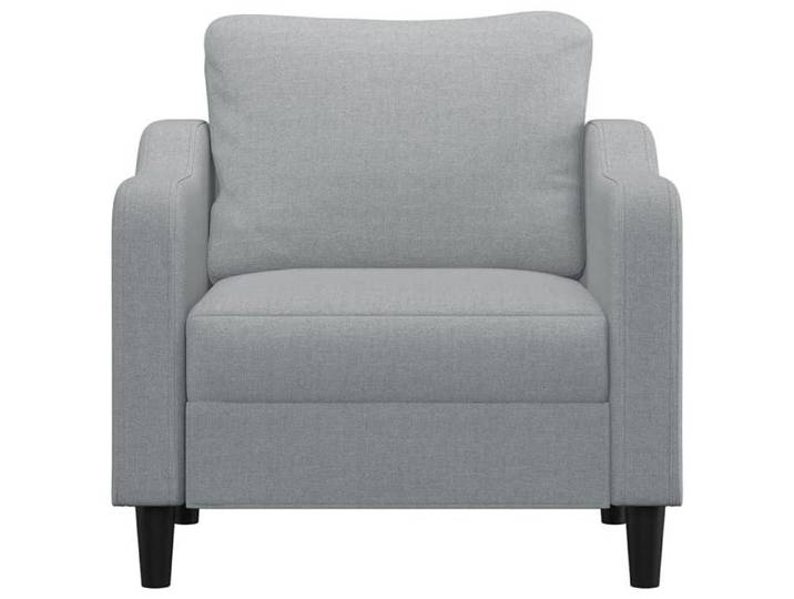 {January Sale}Fauteuil simple - Capacité 110 kg Sofa Fixe relax 2 Ans Garantie - Gris clair 60cm Tissu 8_9416582
