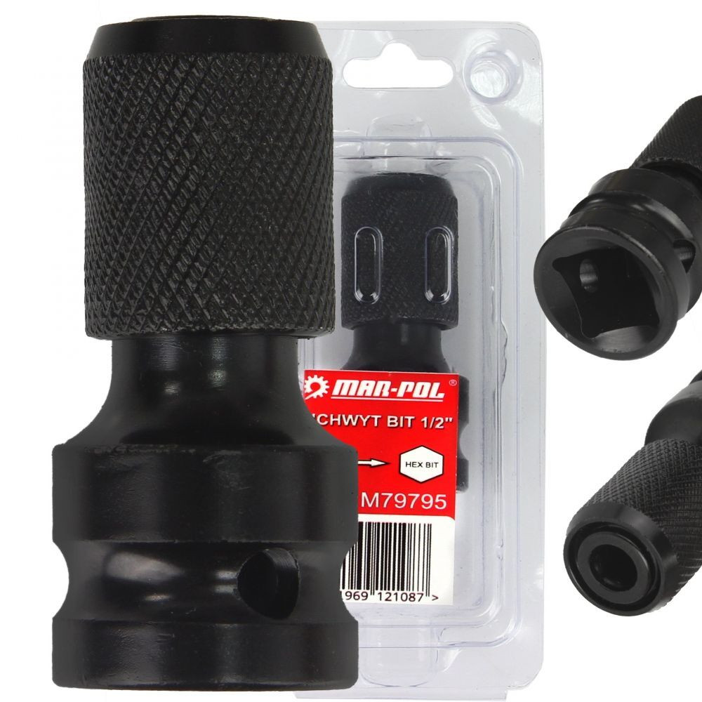 Mar-Pol Schoksleutel 1/2 inch voor bijsetstukken