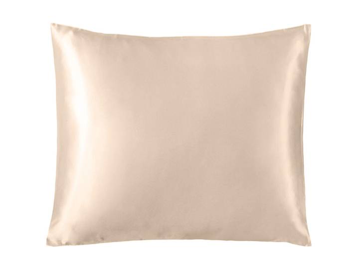 Seidenbezug Sana 65x65cm champagner - Material: 100% Maulbeerseide - Kissenbezug