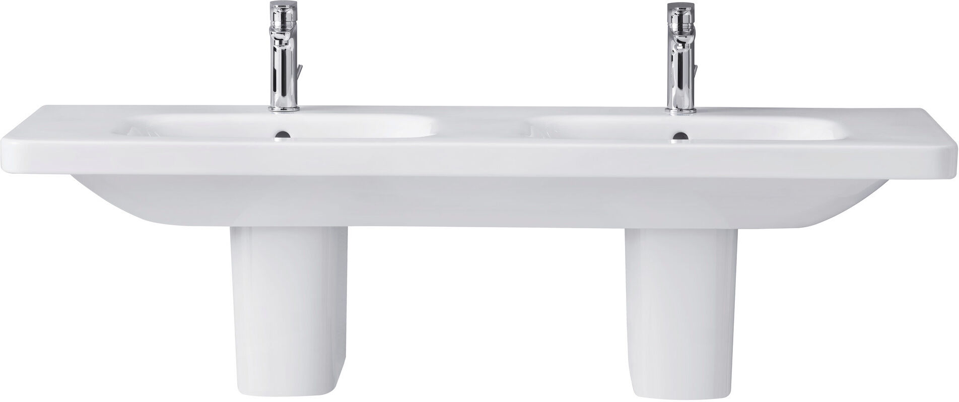 Duravit DuraStyle demi-colonne 08583000001 blanc, wondergliss