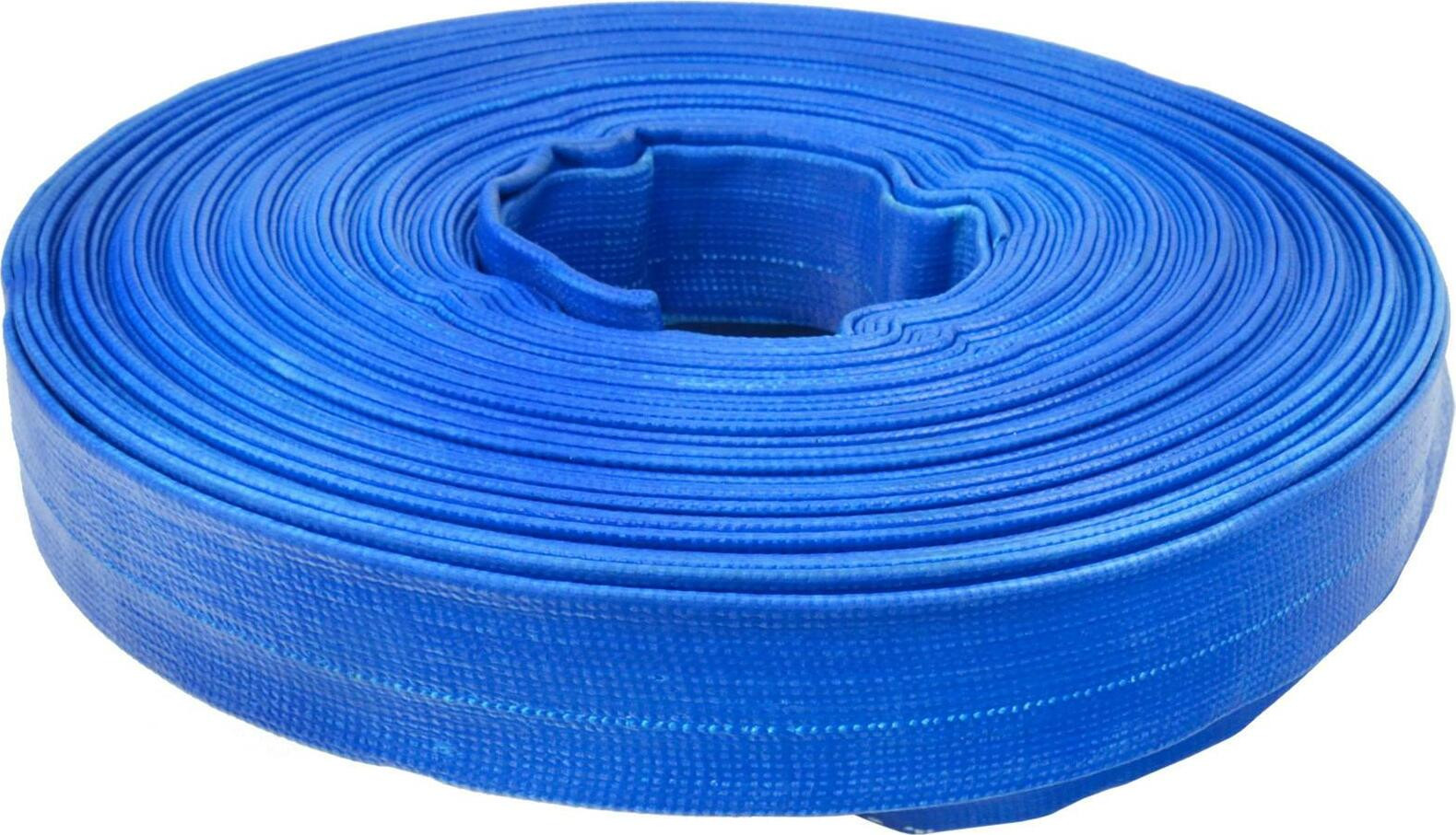 Geko Slang voor water, 1 inch, 30 meter, blauw, PVC