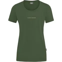 JAKO Damen T-Shirt World Stretch, Größe 36 in Grün Grün
