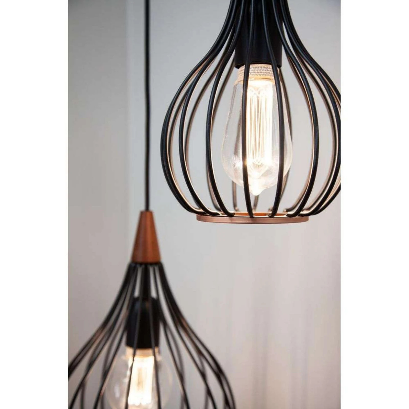 Halo Design Drops Hanglamp Small Black - Metaal