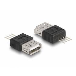 Delock USB 2.0 Adapter [1x USB 2.0 Buchse A - 1x Stiftleiste] 66653