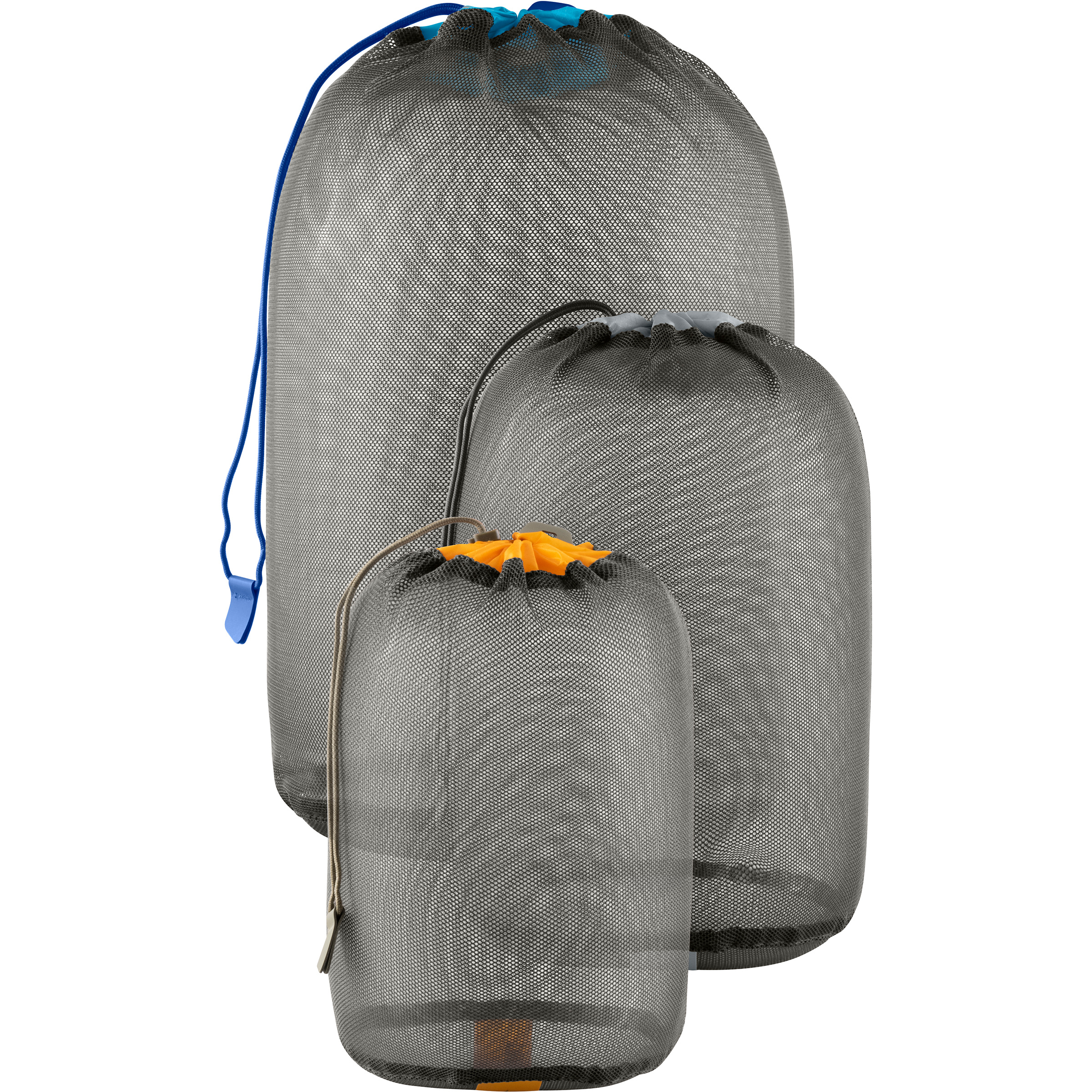 Sea to Summit Mesh Stuff Packsack Set Packsäcke grau Größe 3L+5L+8L