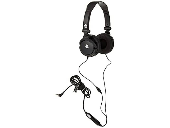 4Gamers - PRO 4-10 PS4 Licensed Wired Stereo Gaming Headset Black (PS4)