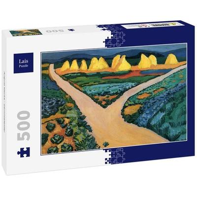 Lais Puzzle August Macke - Gemüsefelder 500 Teile