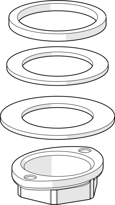 Hansa Befestigungsset M33x1,5 59912717 M33 x 1,5
