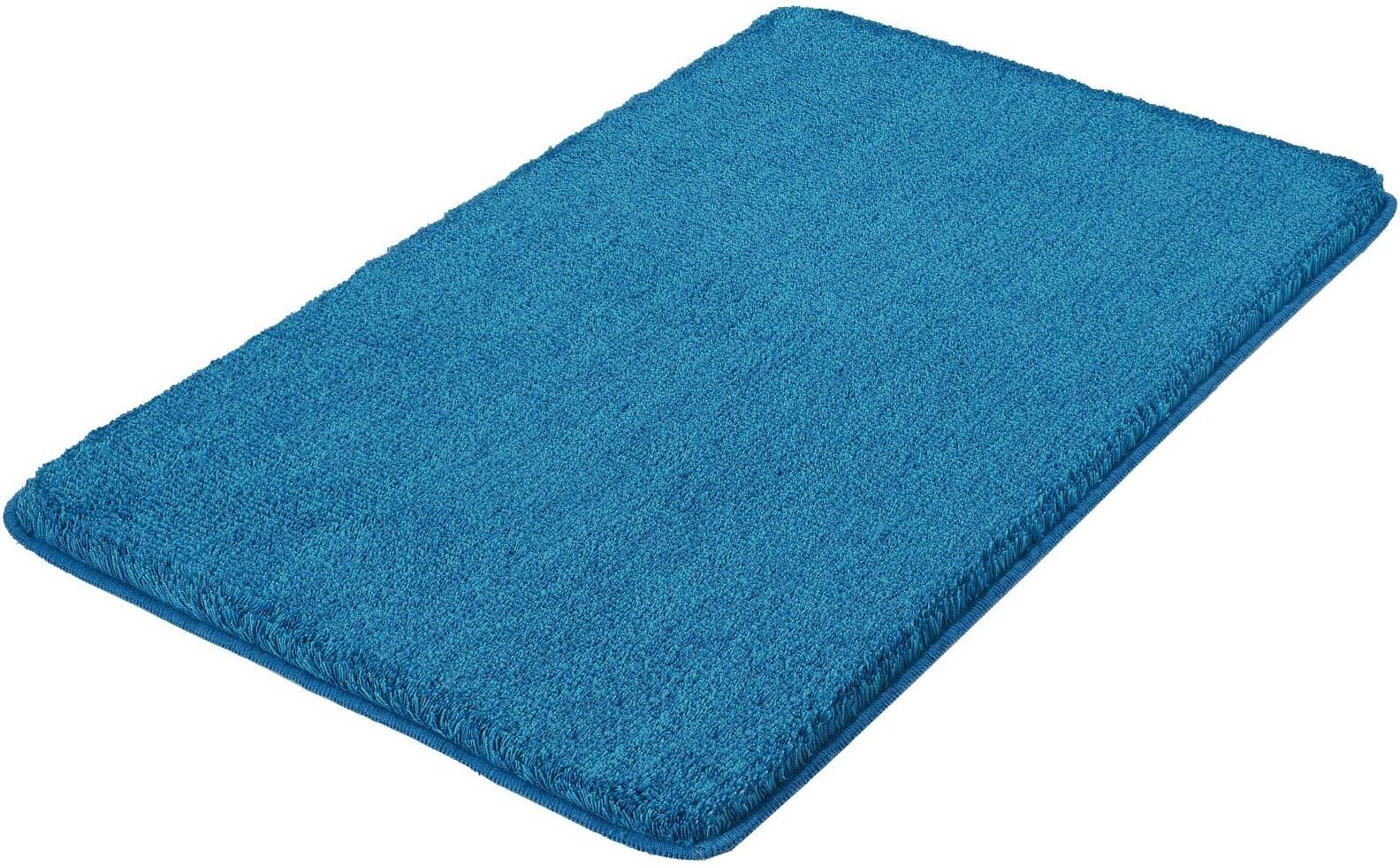 Badematte KLEINE WOLKE "Relax", blau (saphirblau), (60cm x 100cm ), 1 Stk., Polyacryl, Badematten, Badematte saphirblau (60cm x 100cm ), 1 Stk.