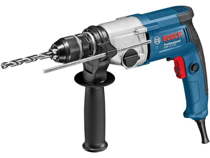 Boormachine GBM 13-2 RE (Diepteaanslag 210 mm\, handgreep\, snelspanboorhouder 13 mm)