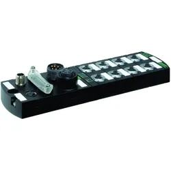 Murr Elektronik 55346 Sensor/Aktorbox passiv M12-Verteiler mit Kunststoffgewind, Elektronikkabel + Stecker