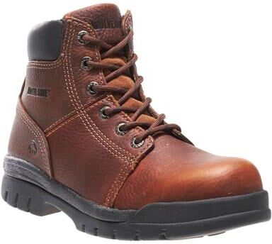 Wolverine Marquette Steel Toe - Mens 10.5 Brown Boot W