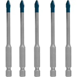 BOSCH Fliesenbohrer-Set EXPERT HEX-9 MultiConstruction 5-teilig
