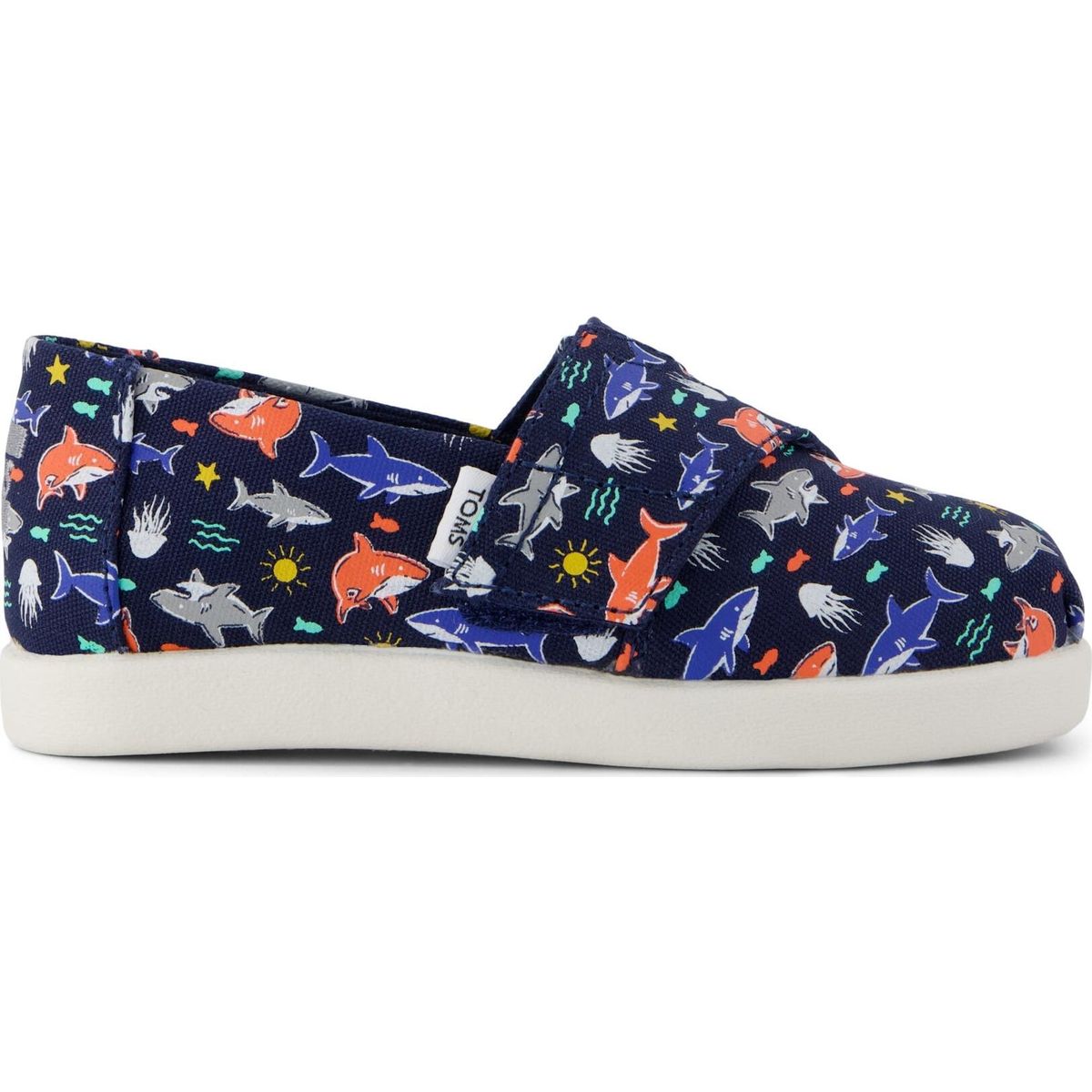 Toms Alpargata Classic navy glow in the dark shark friends 28.5 10023415-28.5