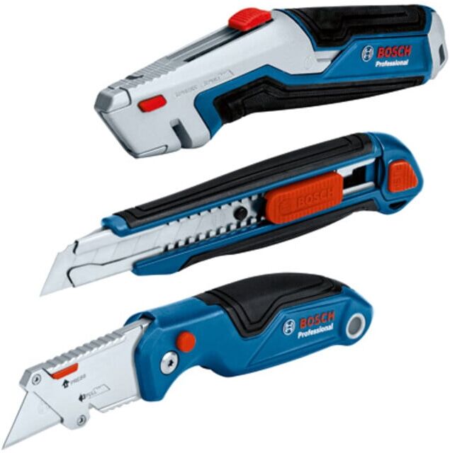 BOSCH Combo Kit : Set de couteaux, 3 pcs. (1600A027M4)