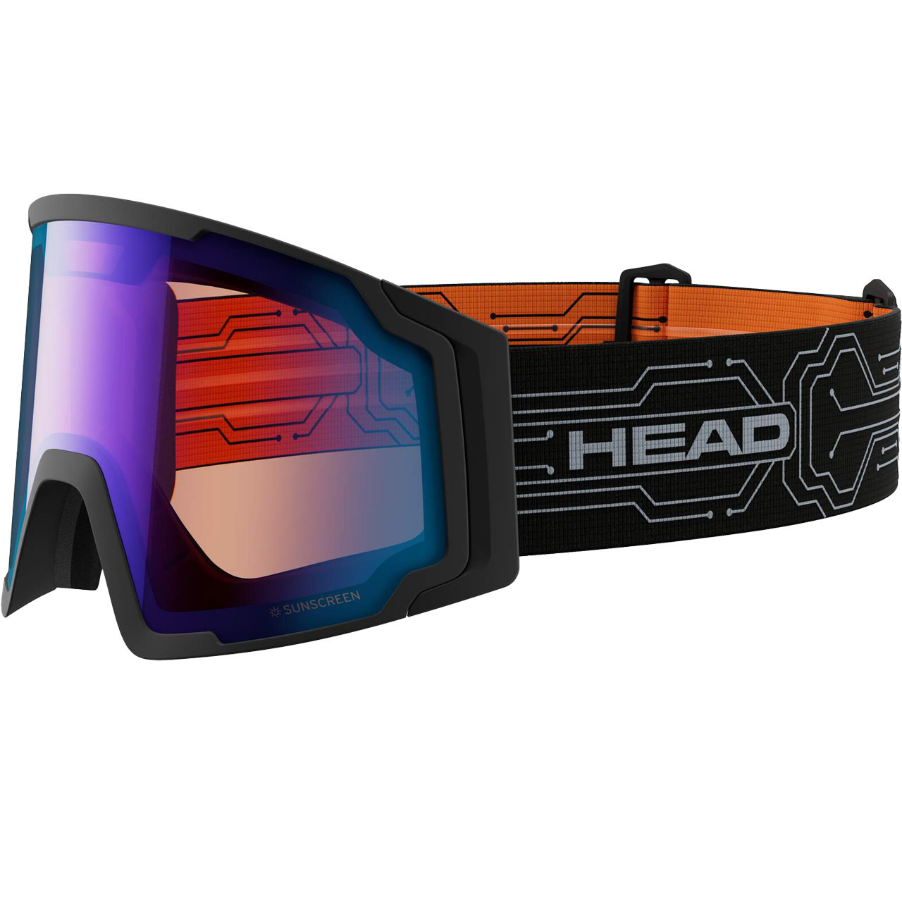 Head NEVES Sunscreen Control blue/black - Medium