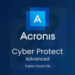 Acronis Cyber Protect Advanced Public Cloud VM