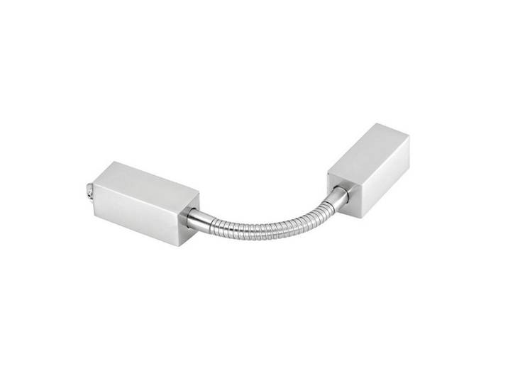 Fischer & Honsel Schienensystem-Verbinder, Nickelfarben, Metall, 23.5 cm, Lampen & Leuchten, Leuchtenzubehör