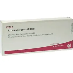 ARTICULATIO genus GL D 30 Ampullen 10X1 ml