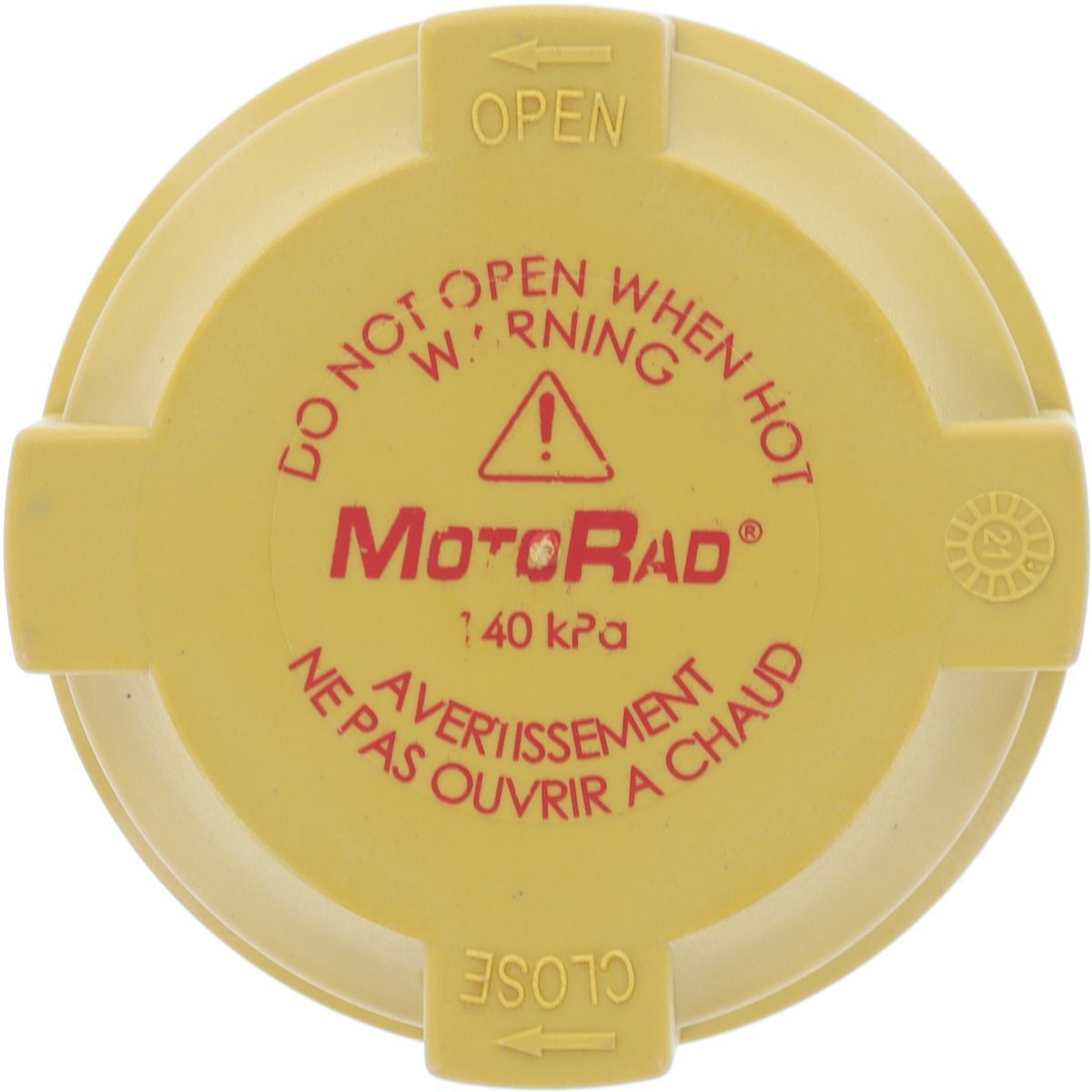 Couvercle de fermeture (réservoir de liquide de refroidissement) MOTORAD T-58