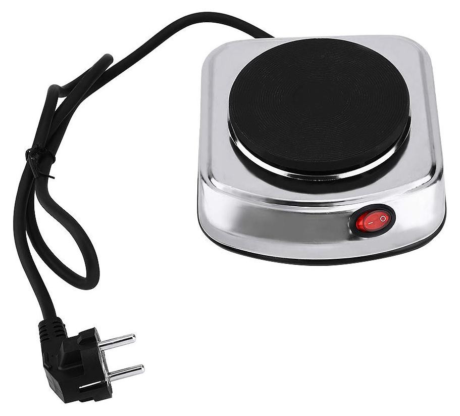 Selius Draagbare elektrische kookplaat 500W – Compacte mini kookplaat voor onderweg en thuis