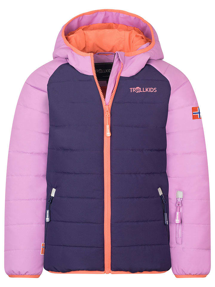 Trollkids Ski-/ Snowboardjacke "Hafjell" in Lila - 92