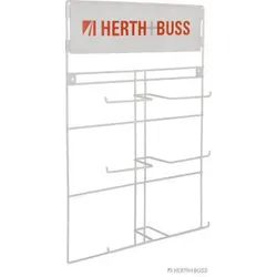 HERTH&BUSS Wandhalterung, Kraftstoffschlauch, 6-fach weiß - 51280660 - weiß