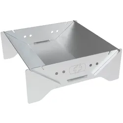 Oxford Grill / Feuerstelle aus Edelstahl 28 x 28,5 cm
