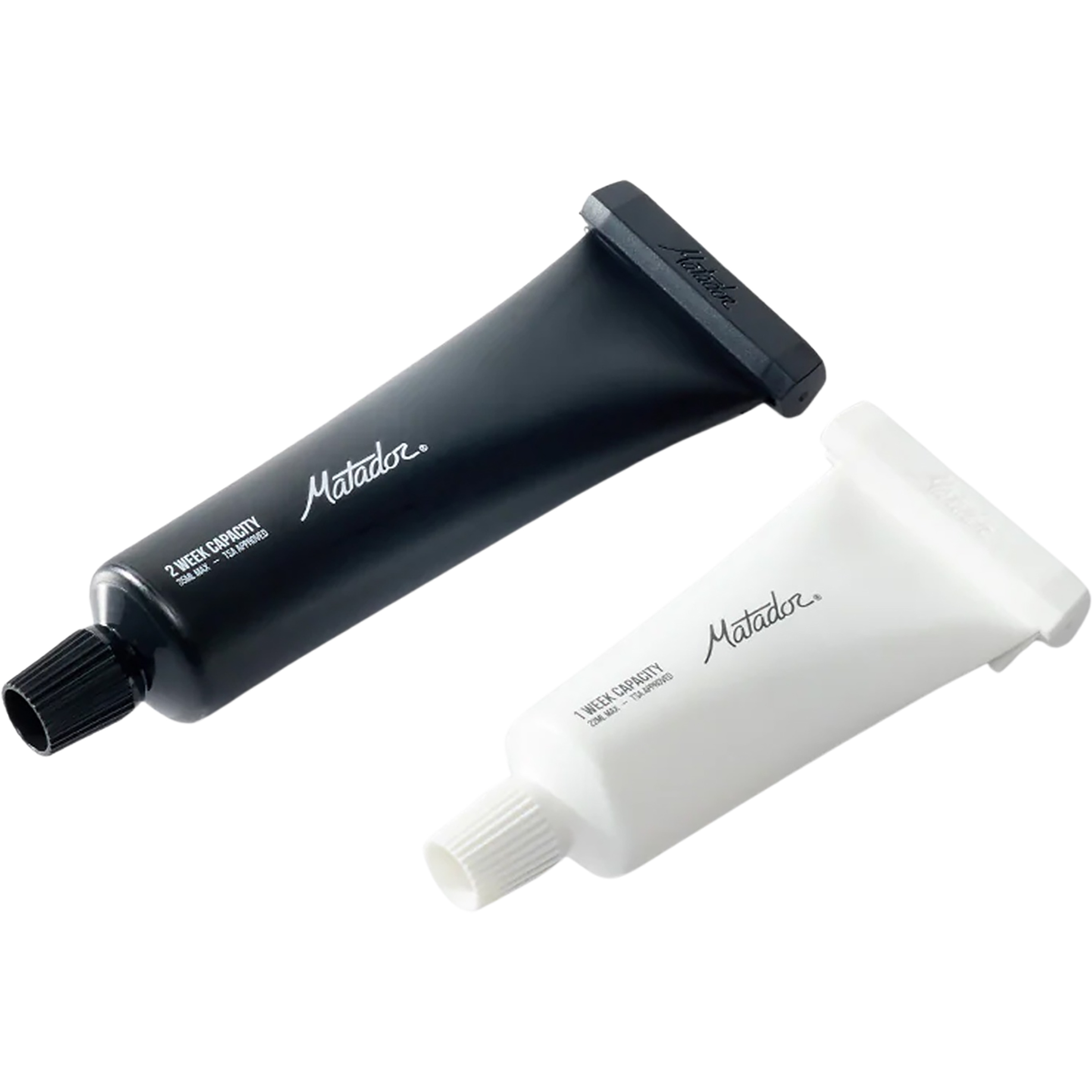 Matador Refillable 2er Pack Tuben Reise-Accessoires schwarz Camping