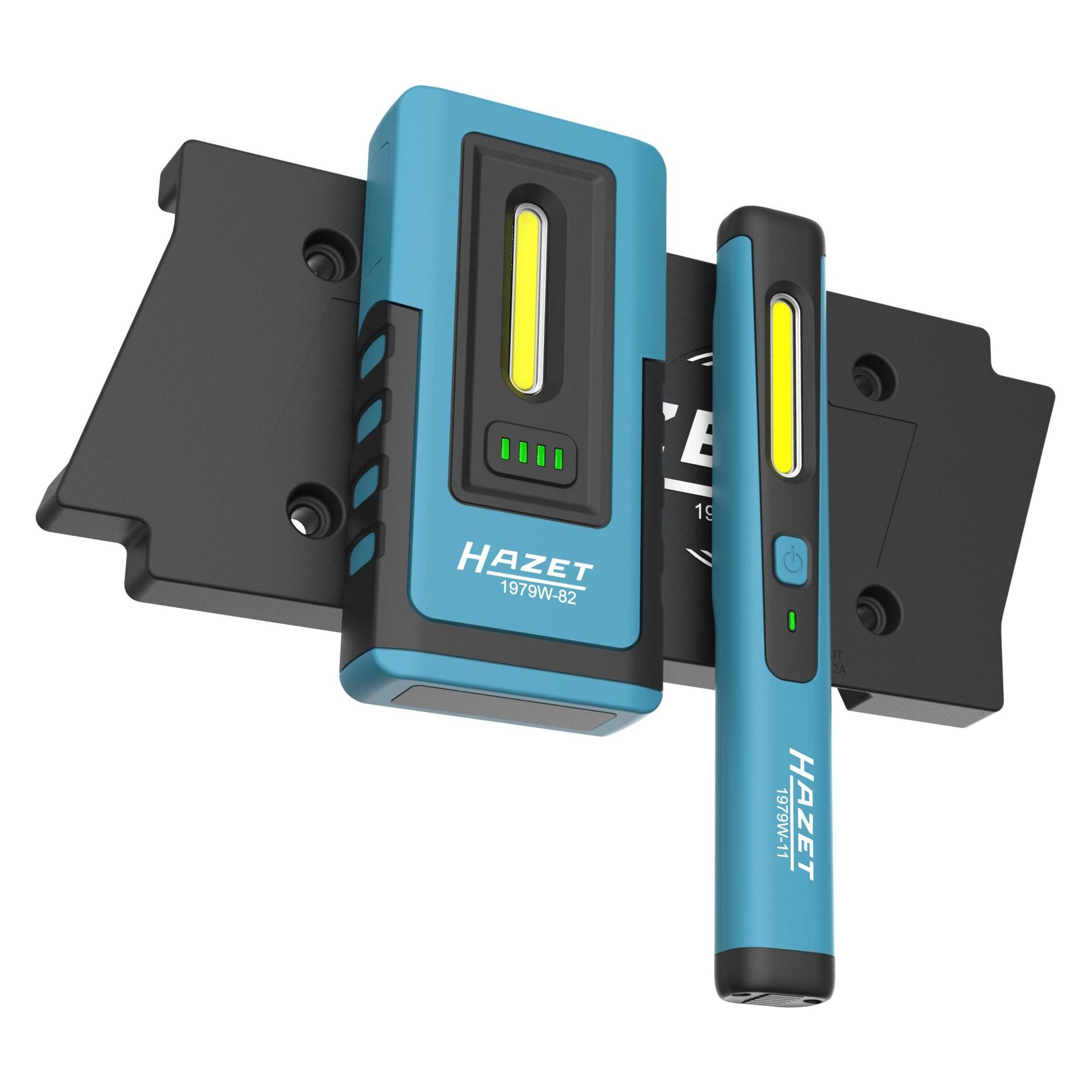 Hazet LED Inspektions-Lampen Satz wireless charging 1979NW/3 Anzahl Werkzeuge: 3 (200 lm) (1979NW/3)