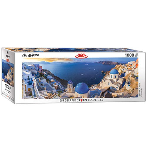 Santorini Griekenland Panoramisch 1000-delige puzzel