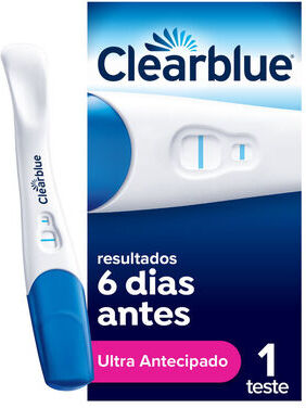 Clearblue Teste de Gravidez Antecipado 1 un