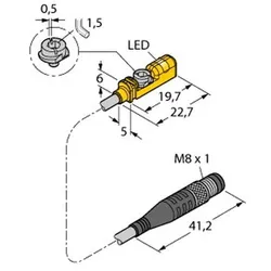 Turck Magnetfeldsensor BIM-UNTK-A#4686016